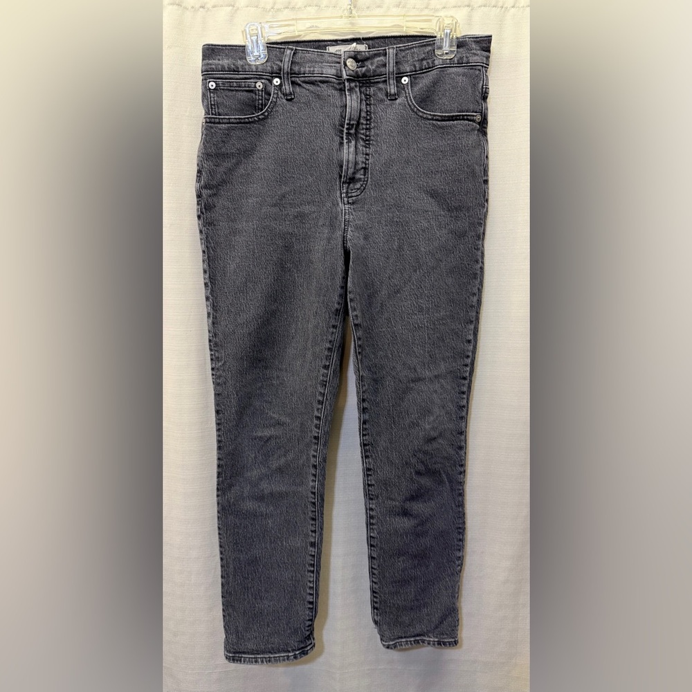 Madewell Gray Denim The Perfect Vintage Jean Skinny High Rise Jeans Sz 29